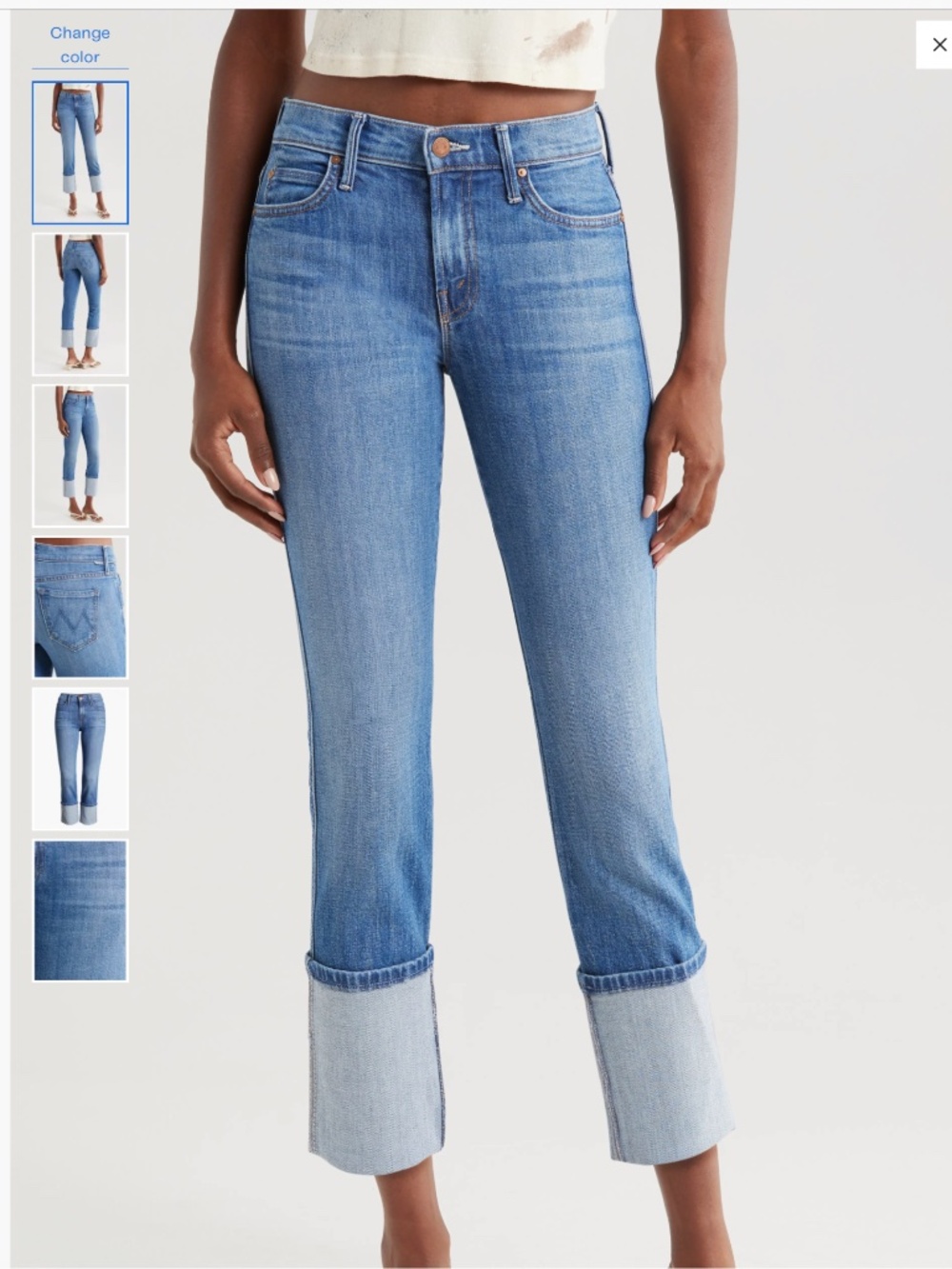 MOTHER Lil Pony Ankle Jeans, size 29 Petite